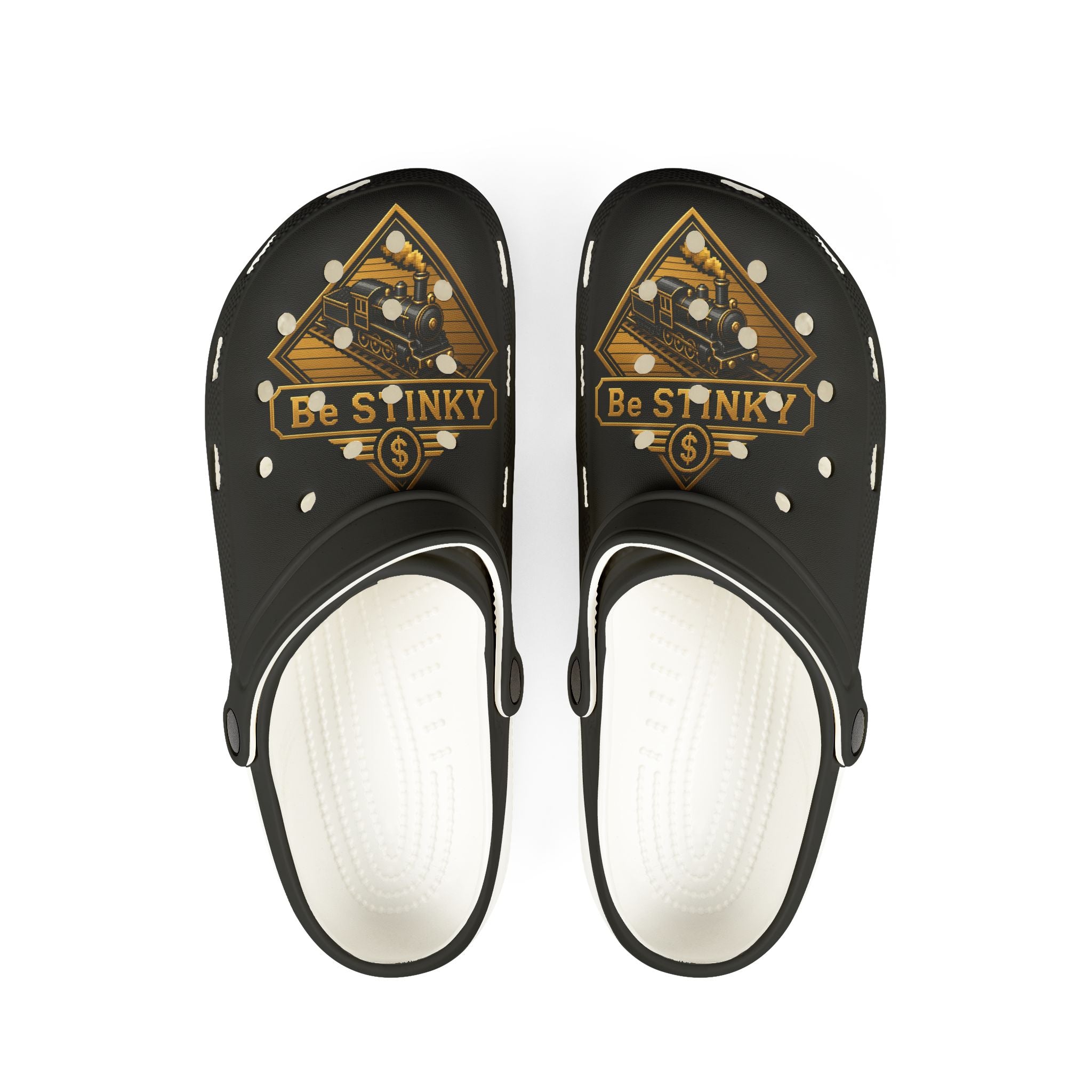 Be Stinky Graphic Clogs — EVA Foam Slip-On Shoes
