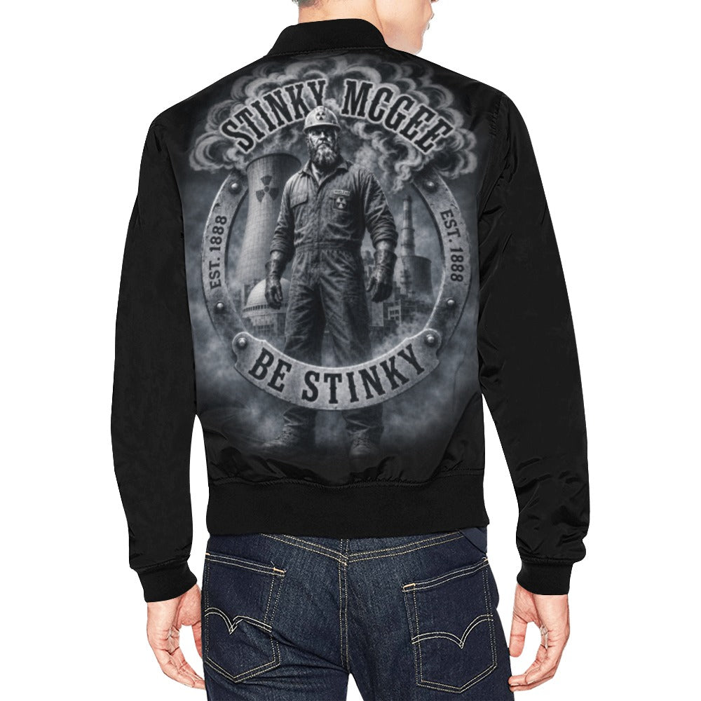 NewStinkyNuclear All Over Print Bomber Jacket for Men (Model H19)