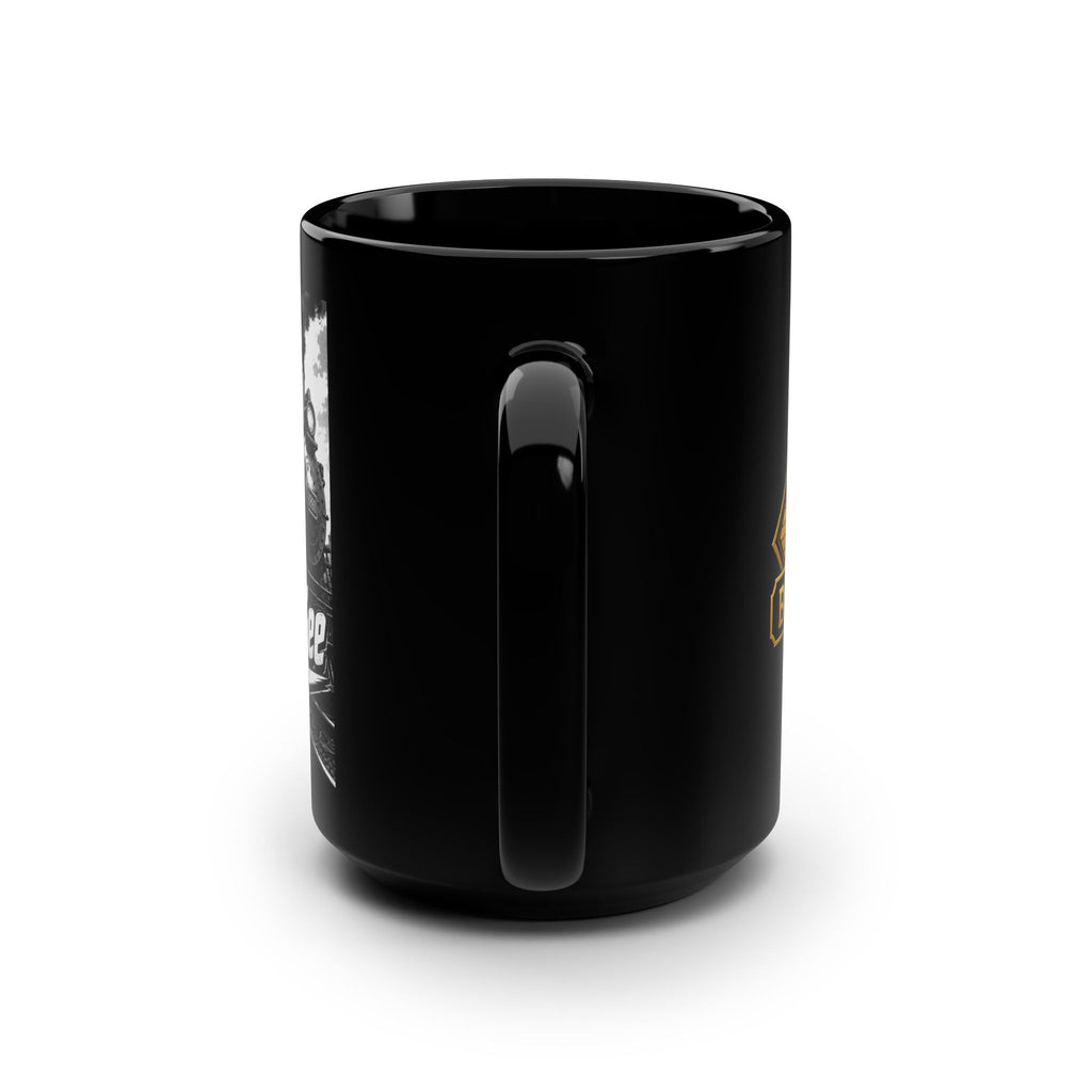 Stinky McGee Vintage Steamworker Black 15oz Mug