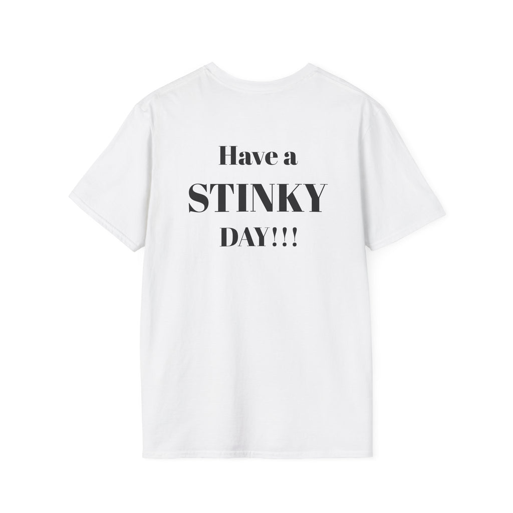 Train Graphic T-Shirt — "Be Stinky" Retro Locomotive Tee