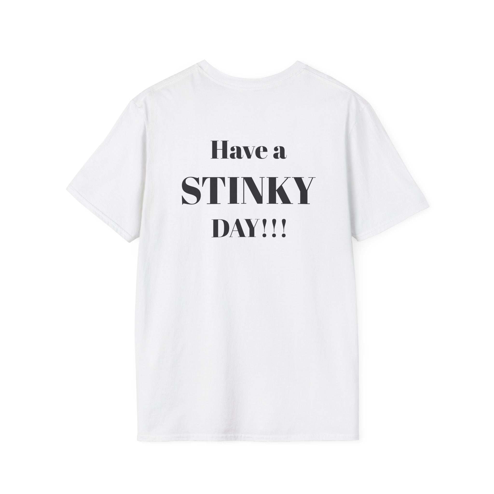Train Graphic T-Shirt — "Be Stinky" Retro Locomotive Tee