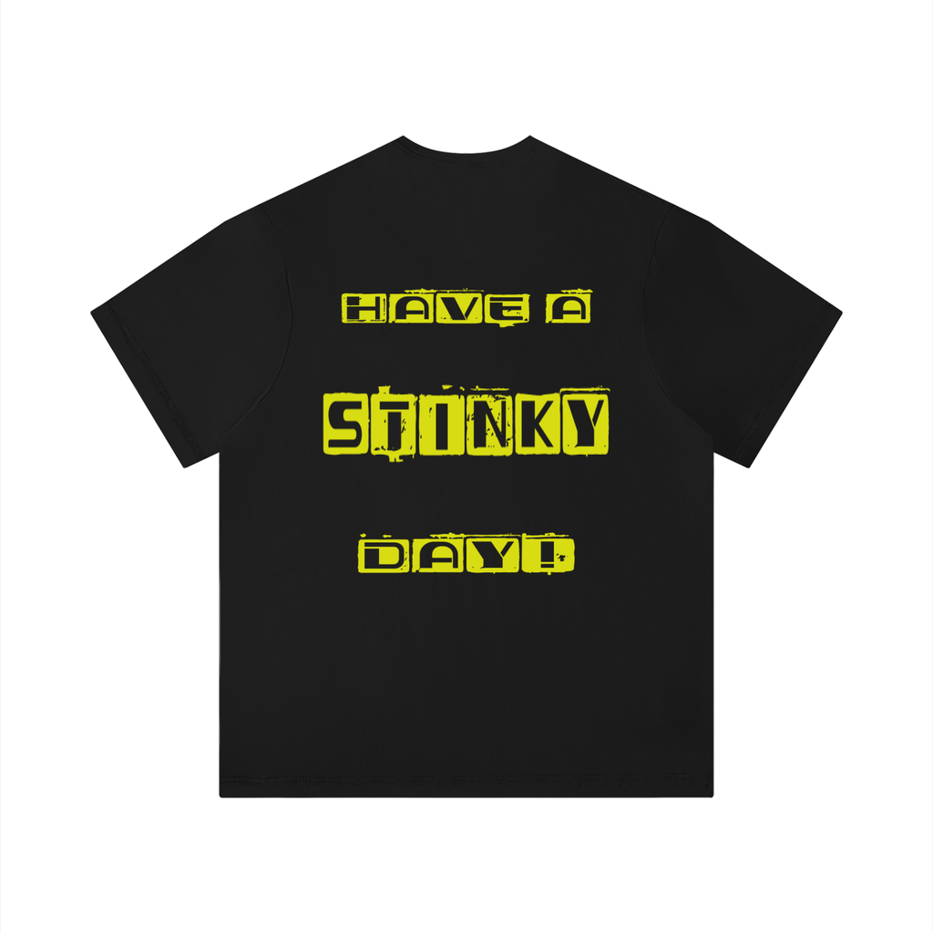 Stinky Men's Solid Color Regular Fit T-Shirt STINKY Style