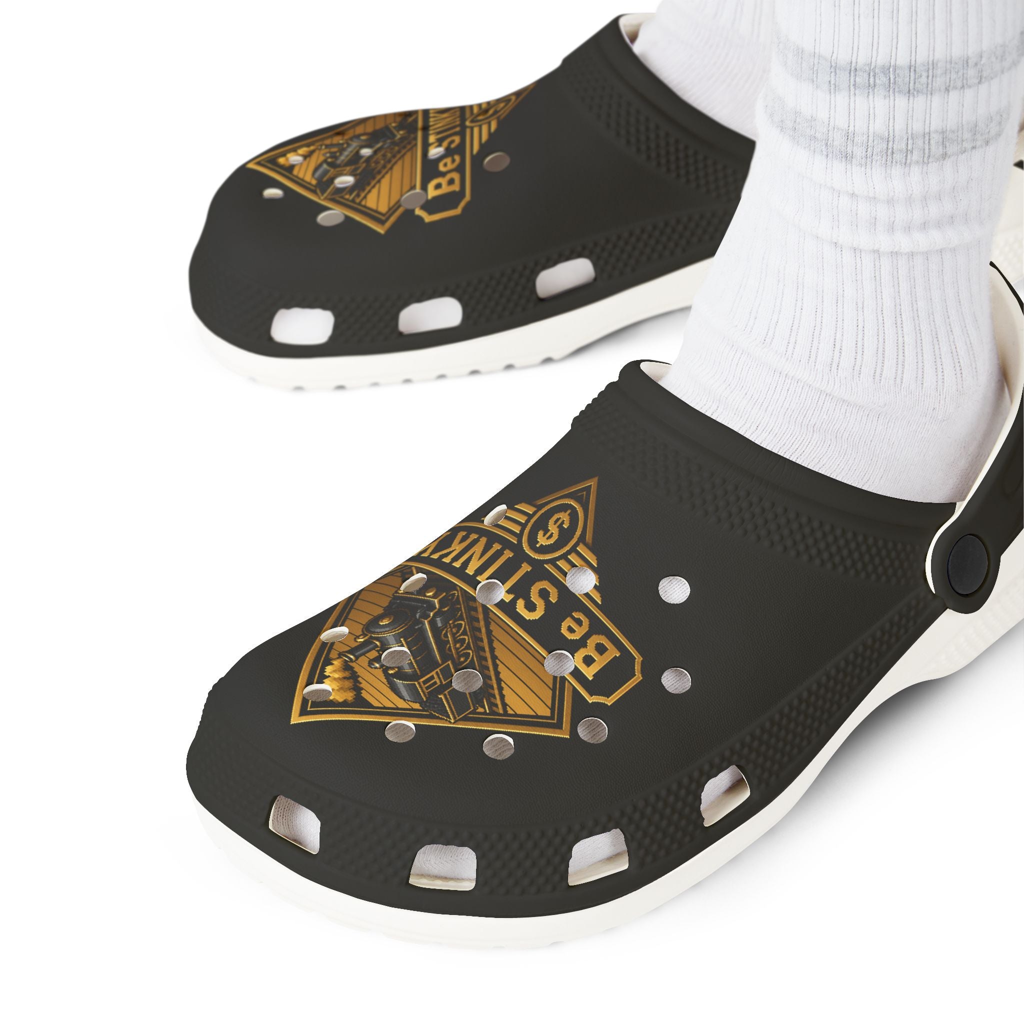 Be Stinky Graphic Clogs — EVA Foam Slip-On Shoes