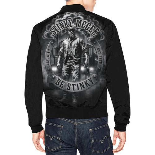 NewStinkyDriver All Over Print Bomber Jacket for Men (Model H19)