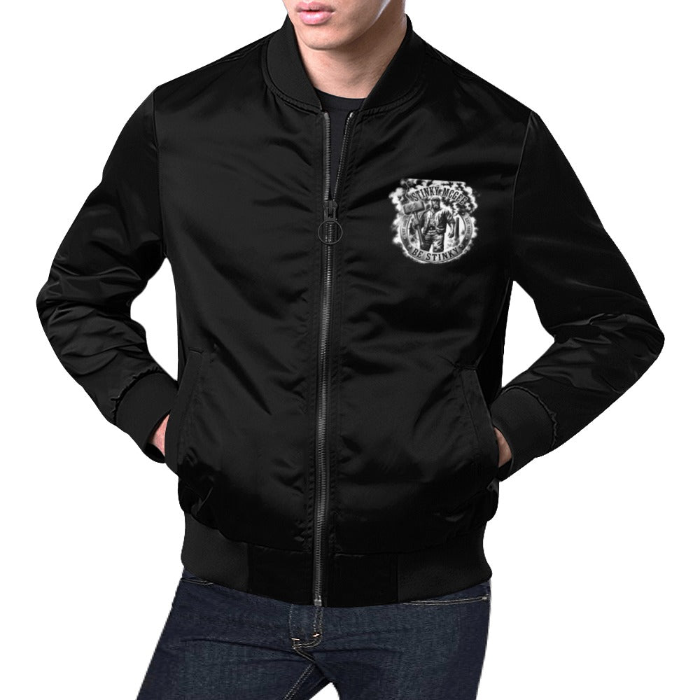 NewStinkyConstruction All Over Print Bomber Jacket for Men (Model H19)
