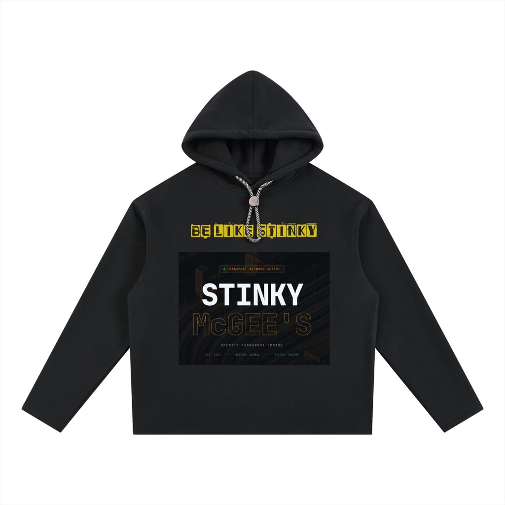 Stinky Oversized Fleece Hoodie
