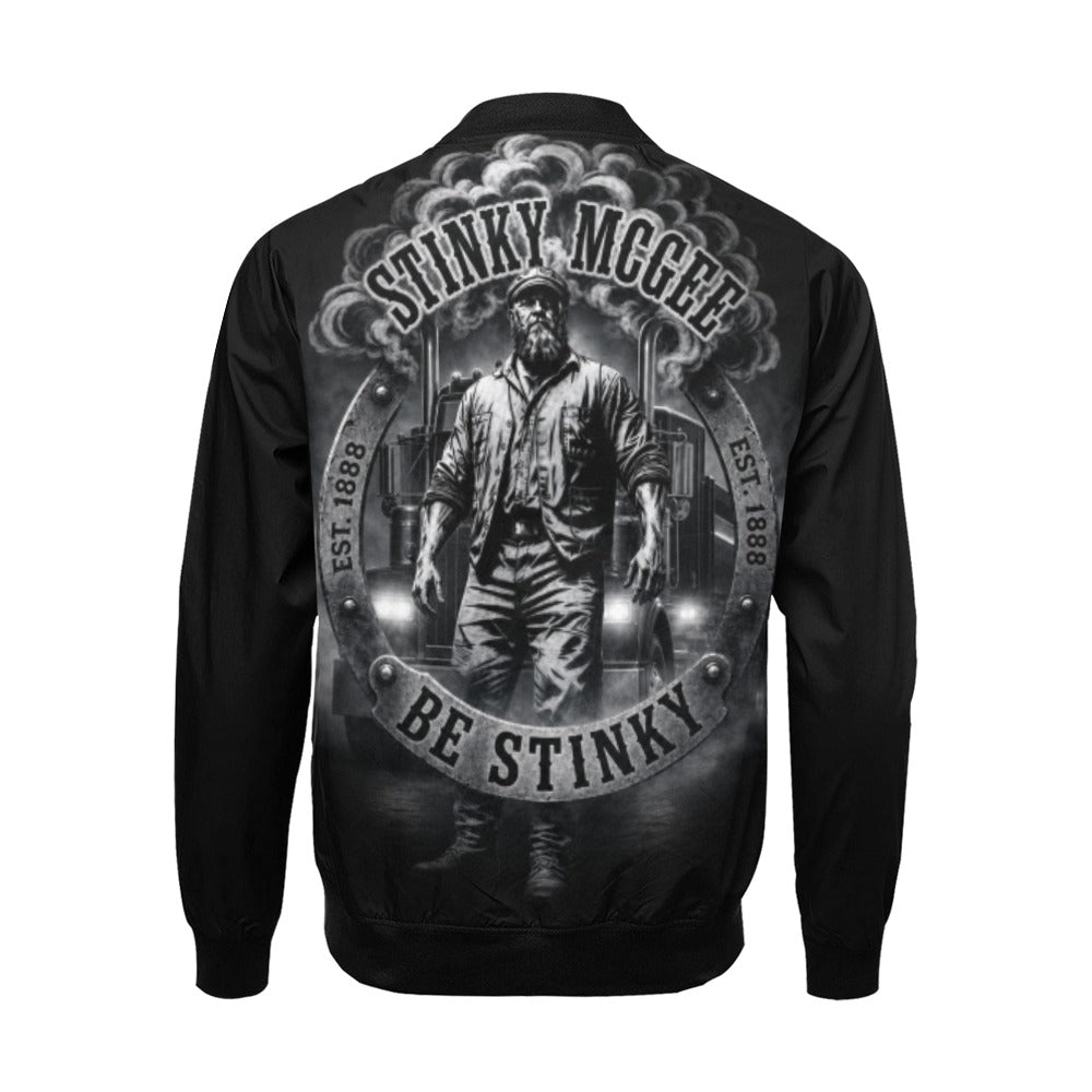 NewStinkyDriver All Over Print Bomber Jacket for Men (Model H19)