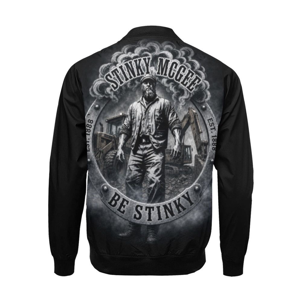 NewStinkyHeavy All Over Print Bomber Jacket for Men (Model H19)